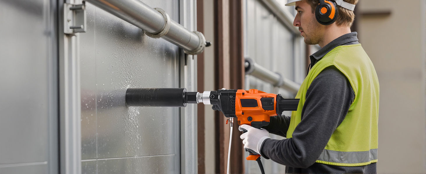 core drill close up