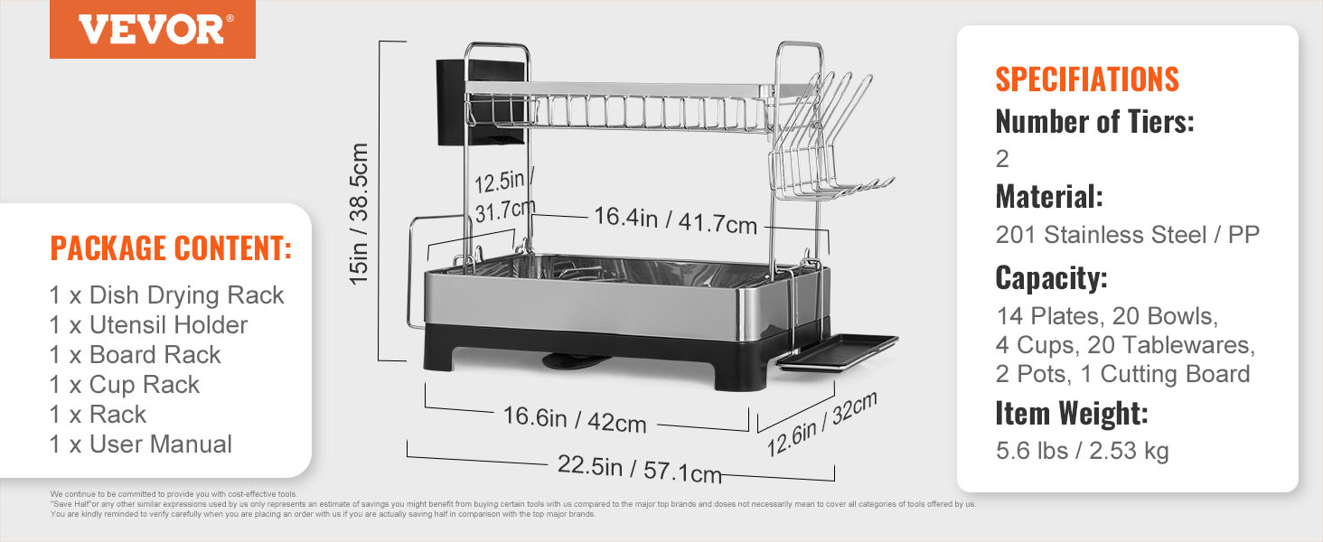 Scolapiatti Retrattile In Acciaio Al Carbonio Scolapiatti Sopra Il Lavello, Scolapiatti A 3 Ripiani In Acciaio Portautensili Con Scolapiatti