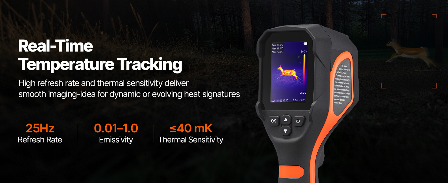 thermal device display interface