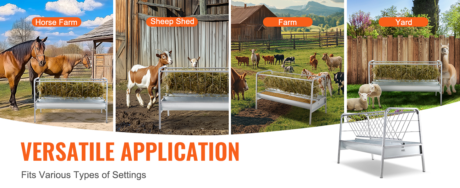 Livestock Hay Feeder A100 2.5