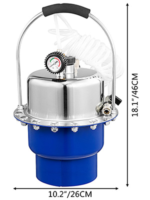 Kit de purge de frein à pression Air pneumatique 5L, extracteur de fluide  Portable