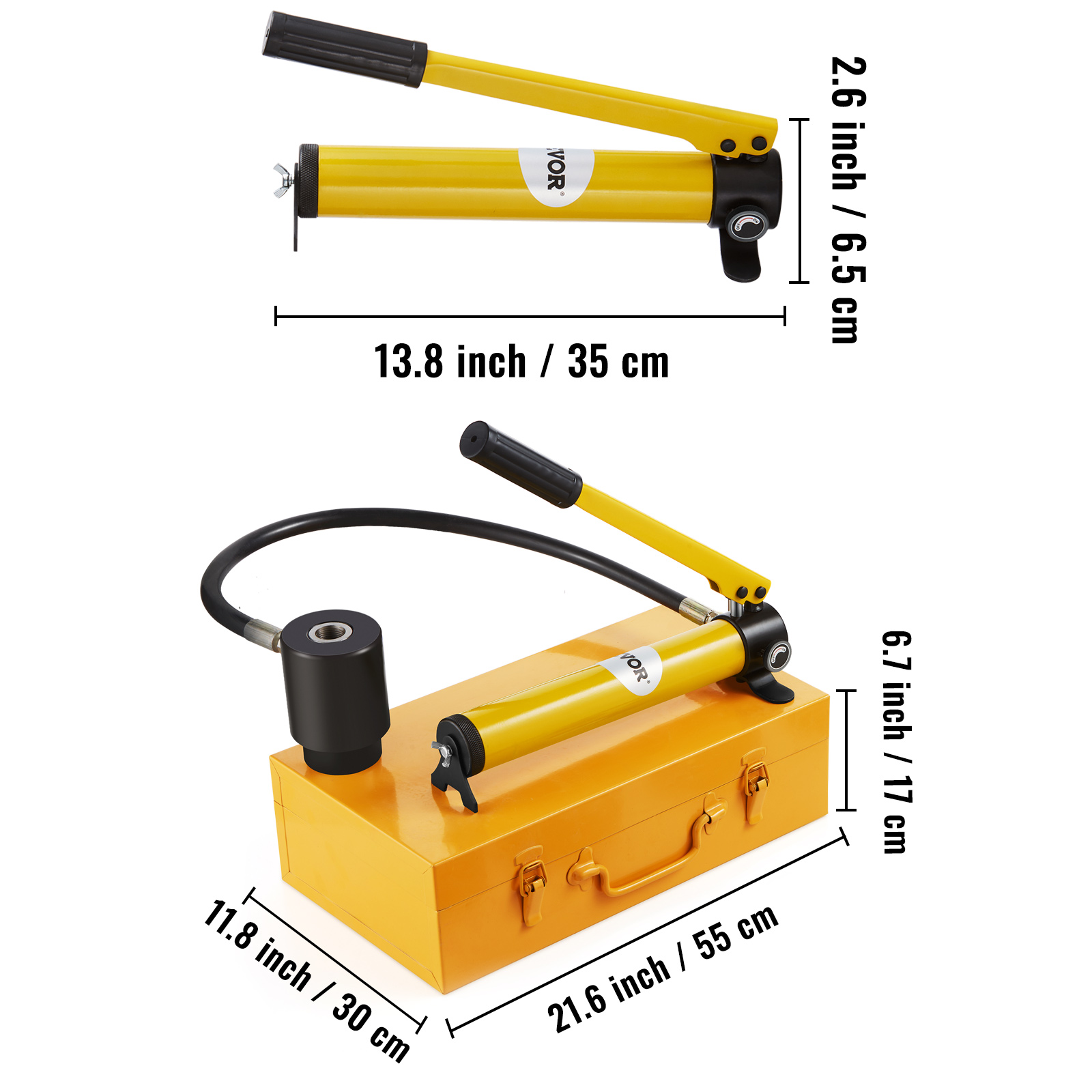 Perforateur Hydraulique CH-70 35T – Trous Nets Et Propres + 4 Coins Inclus