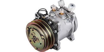 New A/C Compressor and Clutch Replaces Sanden SD505 2 Grooves | VEVOR US