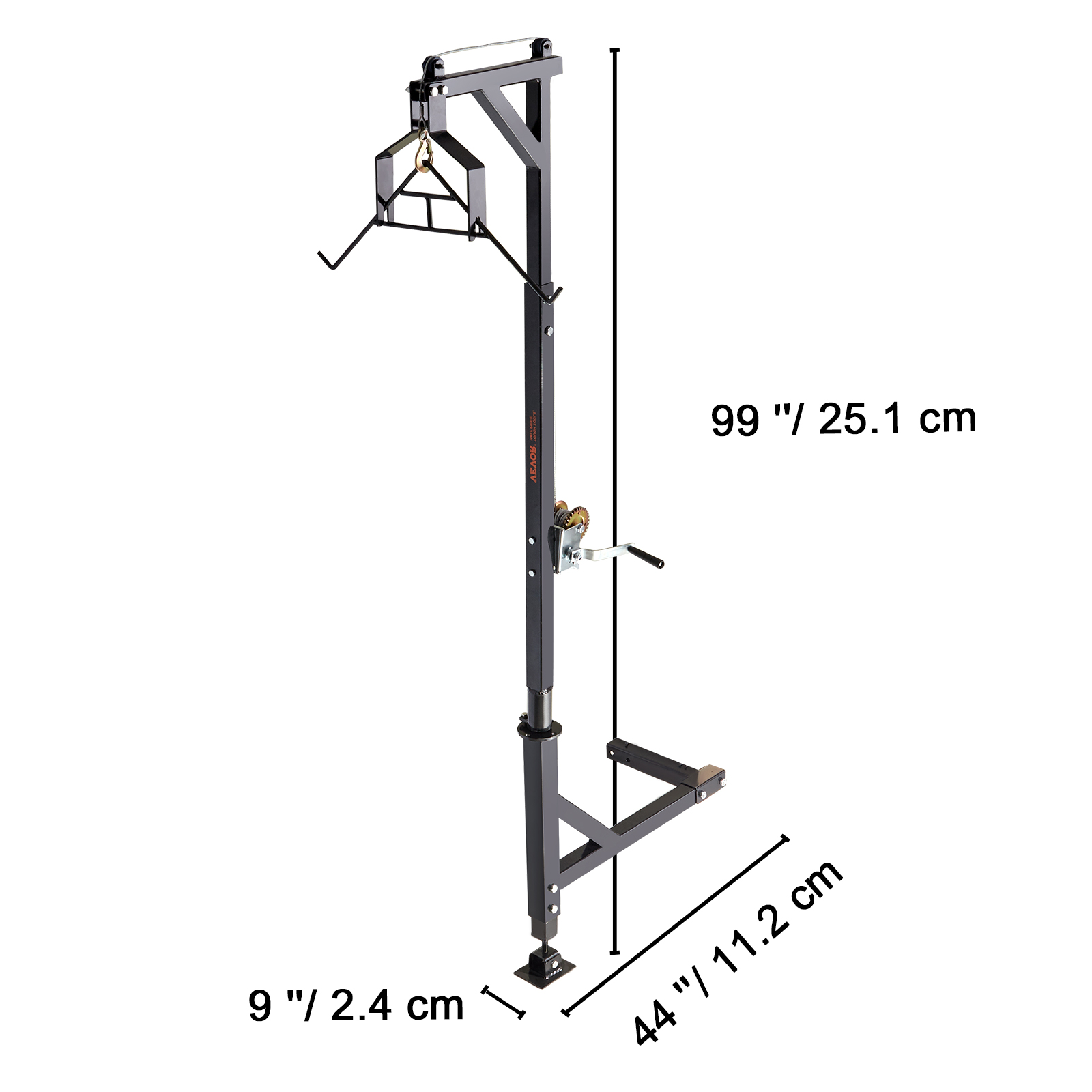 Paranco Di Cervo Montato A Inppo Da 500 Libbre Con Italia - Foto 3