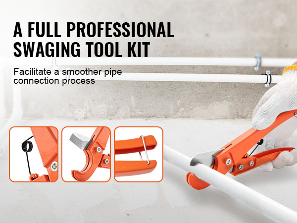 Kit d'outils d'évasement, outil d'expansion d'évasement de tuyau manuel de  3 à 16 mm Kit d'emboutissage de tube de têtes en cuivre, outils d'extension