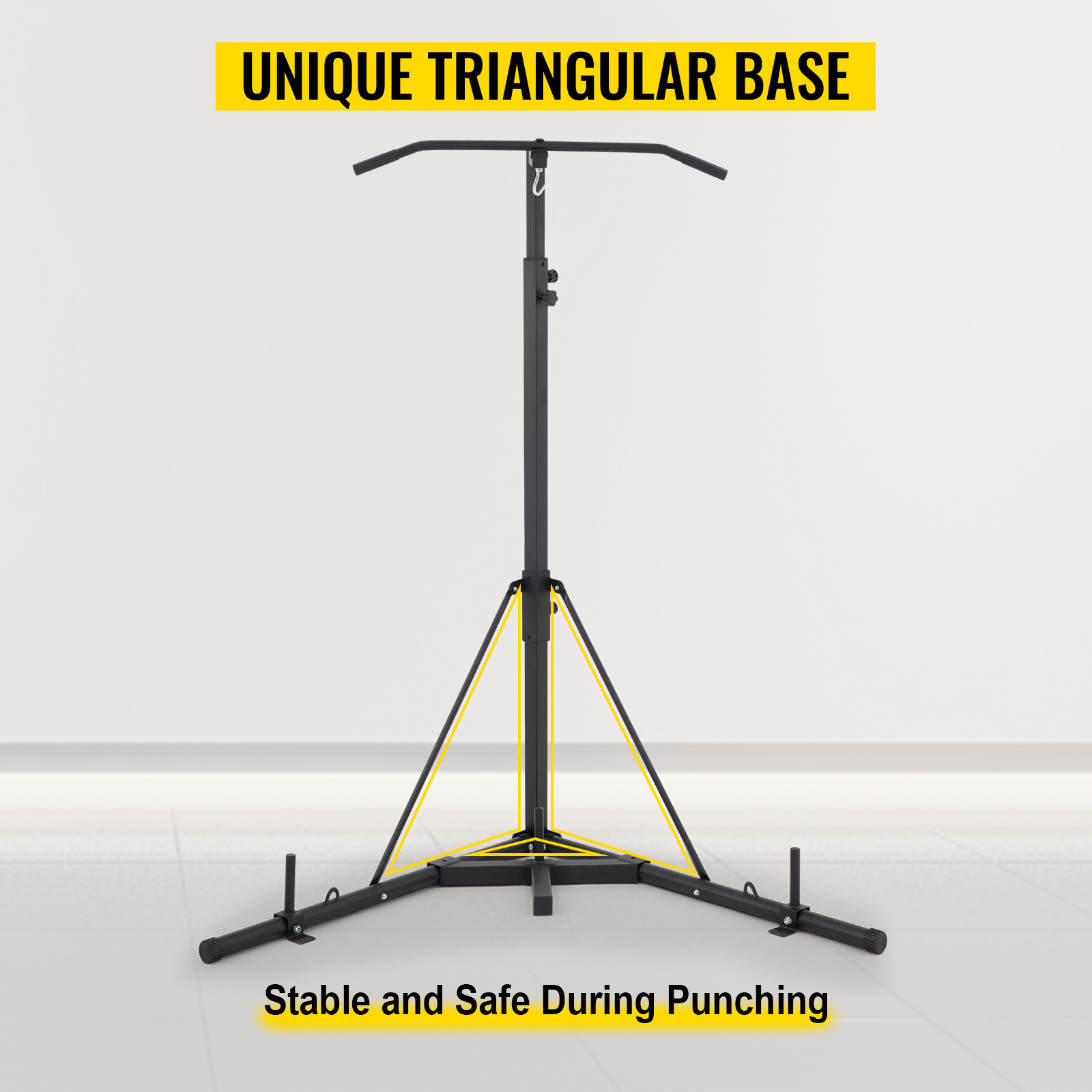 Freestanding 37kg Punching Bag Filled Heavy Duty Steel Stand