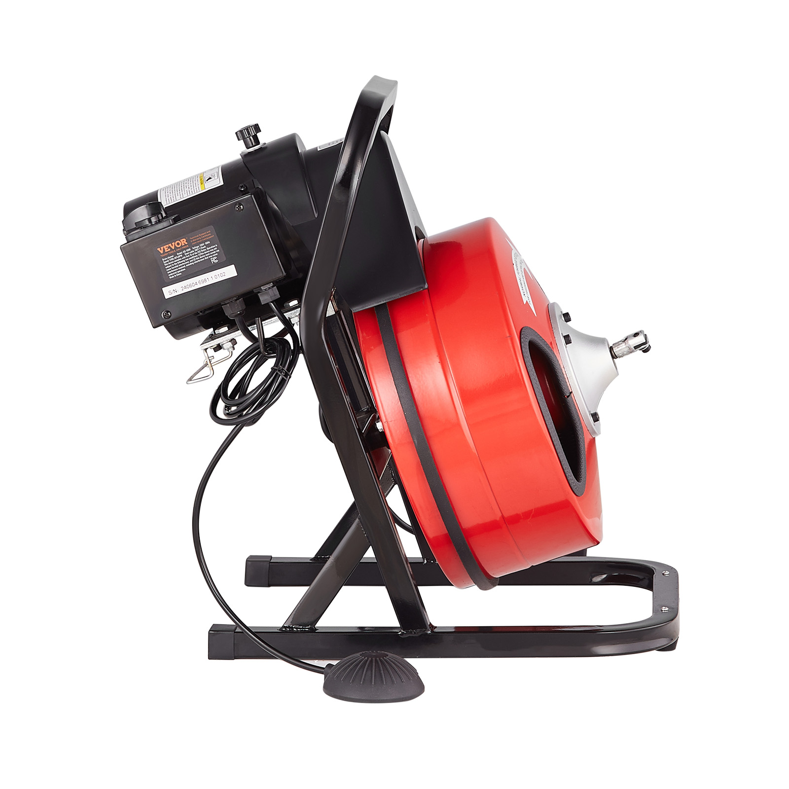 VEVOR Drain Cleaner Machine 50/66/75/120'x3/8-7/8" Sewer Snake Auger Manual Feed - Picture 73 of 98