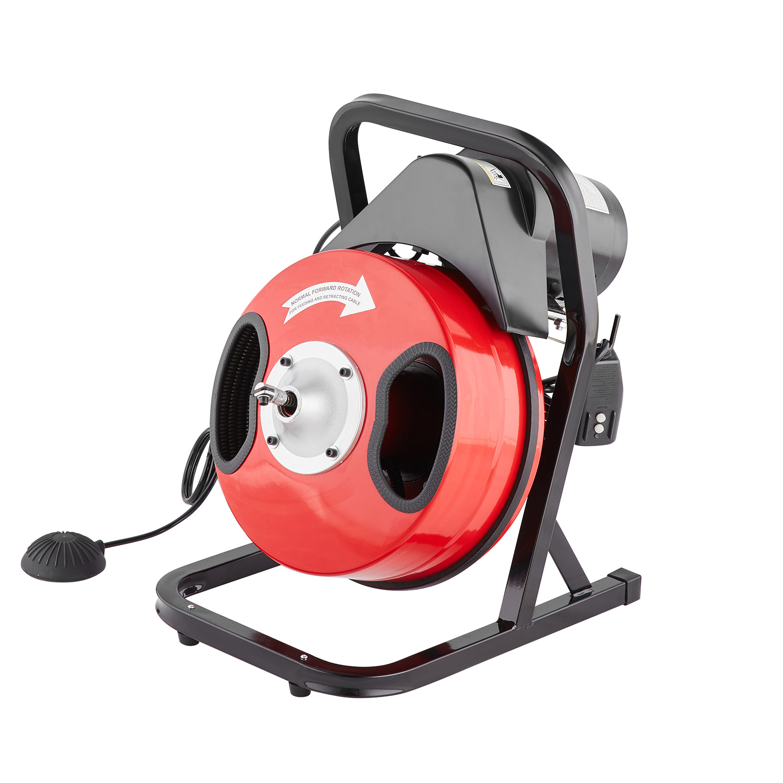VEVOR Drain Cleaner Machine 50/66/75/120'x3/8-7/8" Sewer Snake Auger Manual Feed - Picture 71 of 98