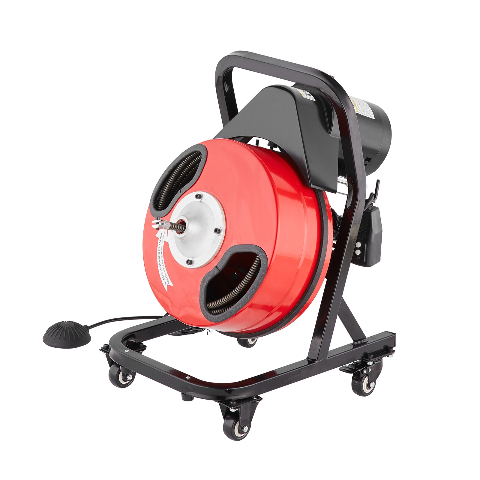 VEVOR Drain Cleaner Machine 50/66/75/120'x3/8-7/8" Sewer Snake Auger Manual Feed - Picture 47 of 98