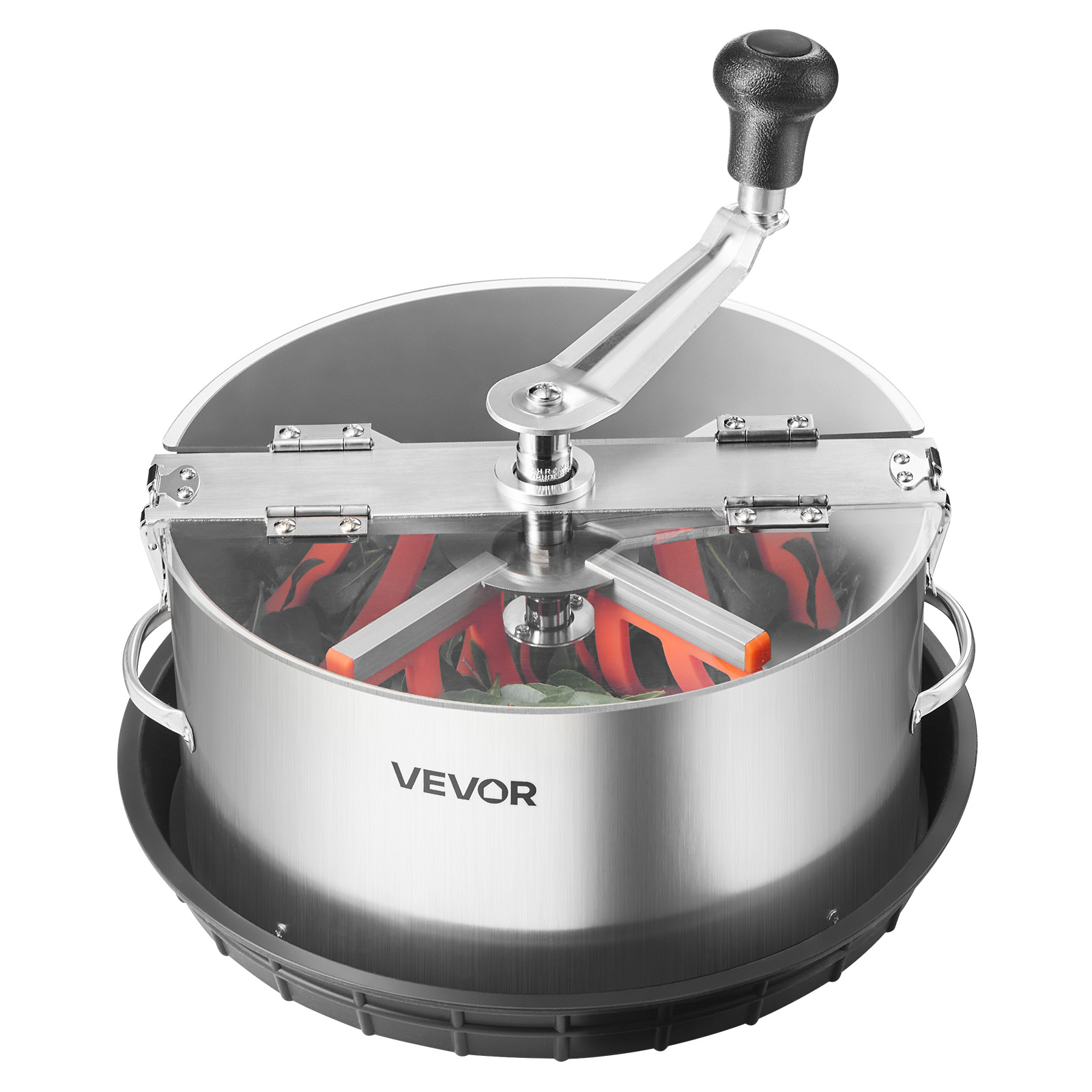 VEVOR Manual Bud Leaf Trimmer 12 inch / 16 inch Hydroponic Trimming Machine Pot