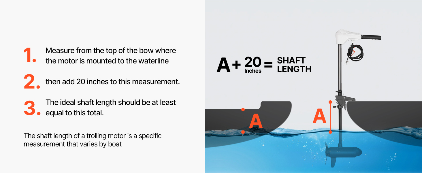 Electric Trolling Motor A100 1.18w