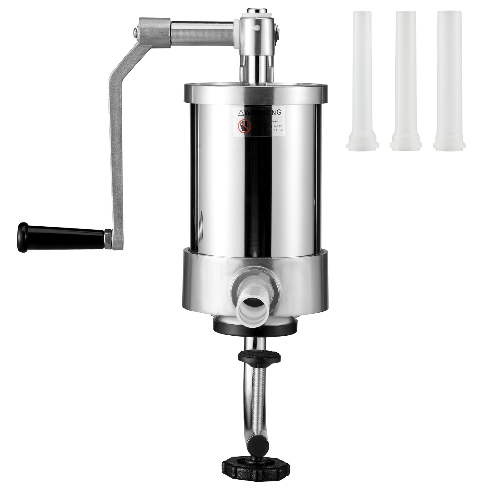 Uimoso Manual/Electric Sausage Stuffer 1.5-25 L Vertical/Horizontal for Home Use