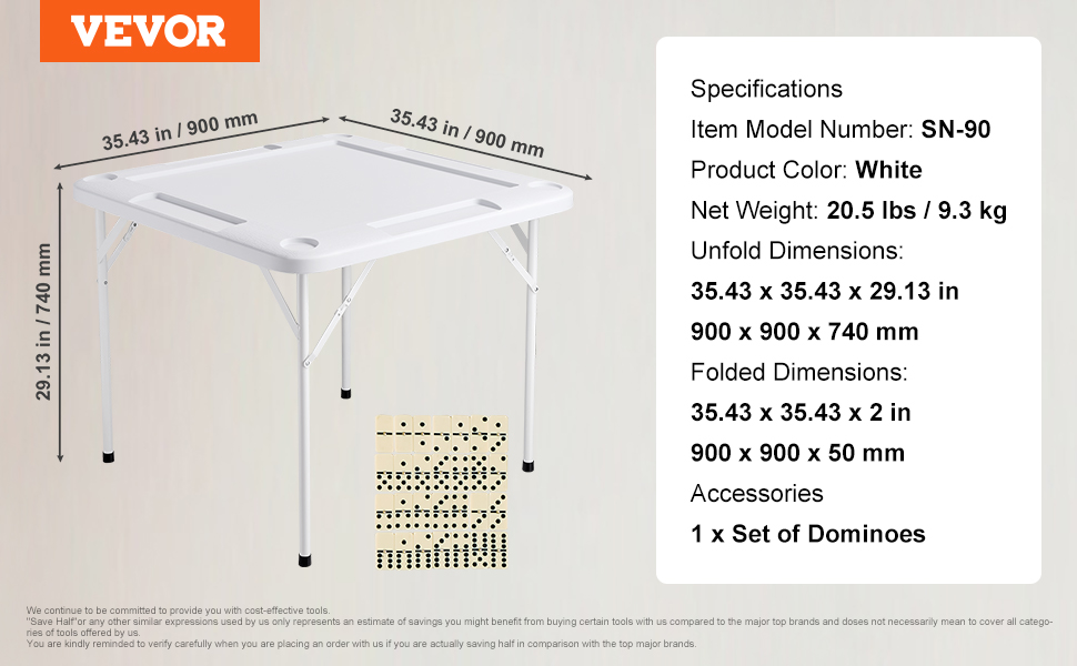 Table De Mahjong Pliante Carrée Pour 4 Joueurs, Table De Jeu De A 1054251