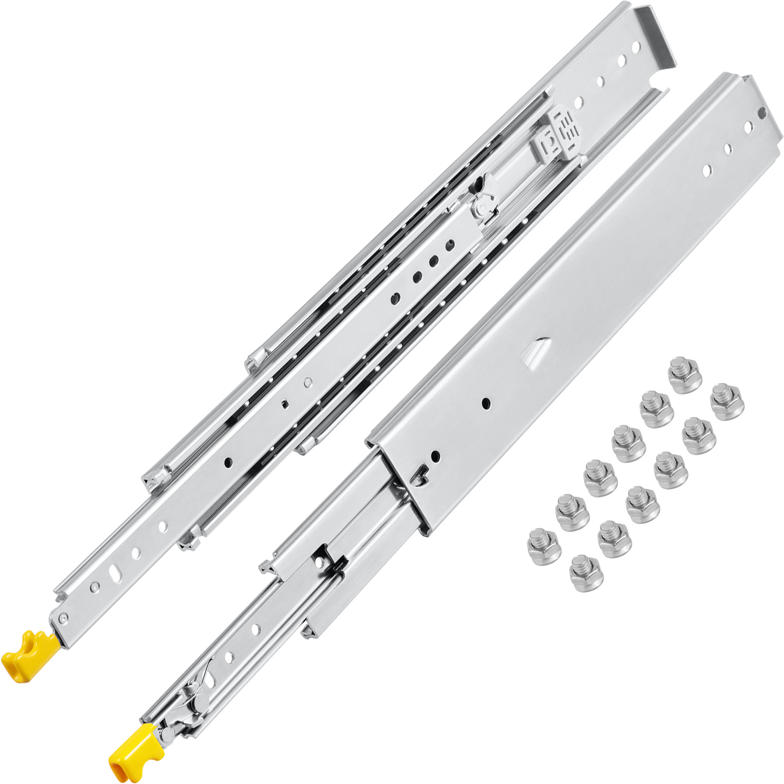Drawer Slides,500lbs Load Capacity,With Lock