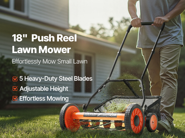 Push Mower Flymo H40 Blade Sharpening 16-inch 5-Blade Push Reel