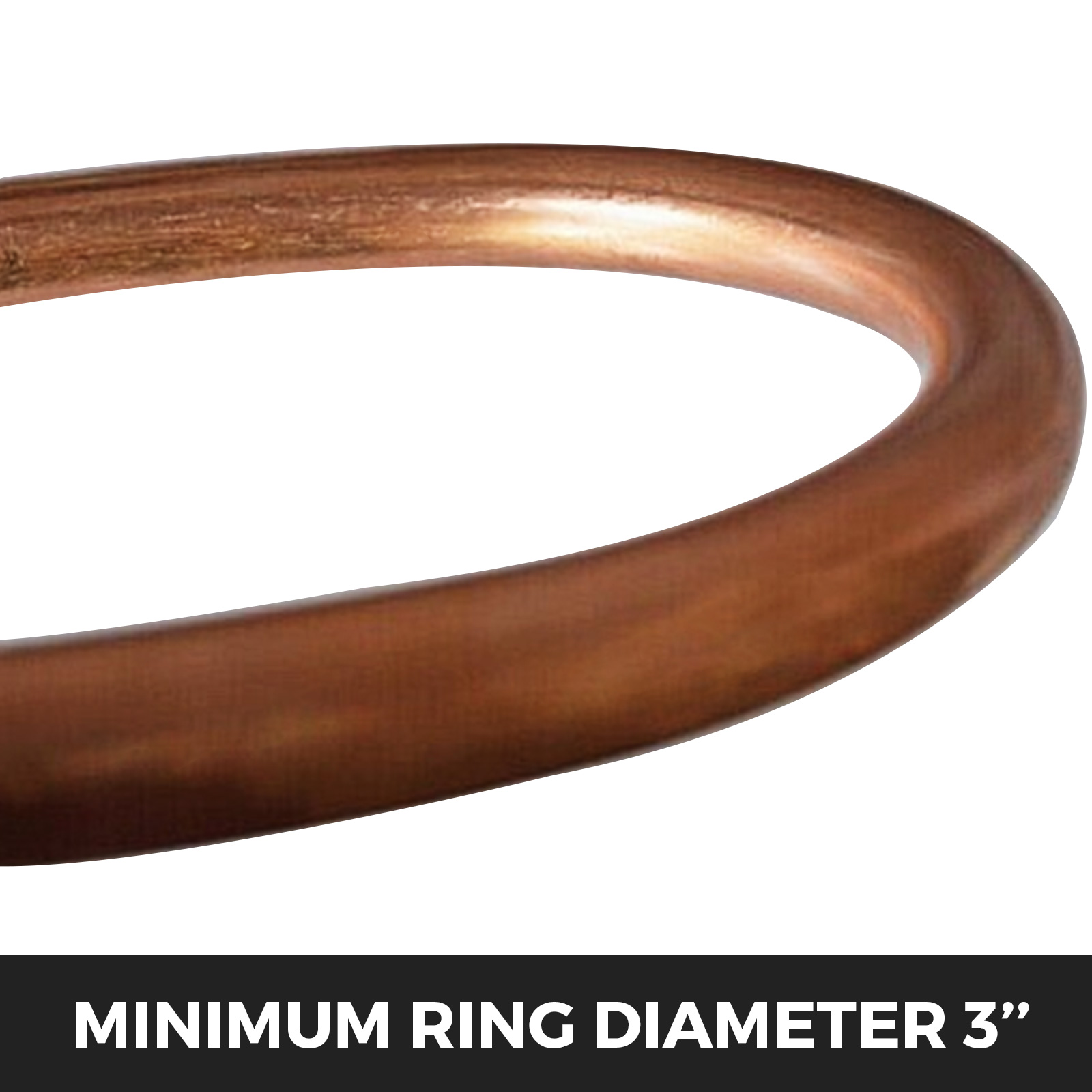 VEVOR Ring Roller Bender 3,Ring Manual Roller Bender up to1/4 Round Steel  & 1 x 3/16 Flat Steel,Hardened Steel Portable Hand Crank Ring Roller 13-1  / 2'' Long Handle 