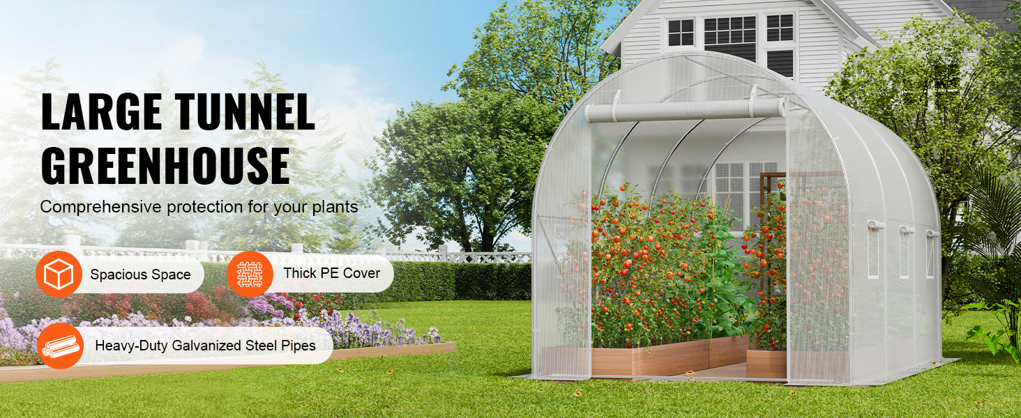 Tunnel Greenhouse A100 1.4w