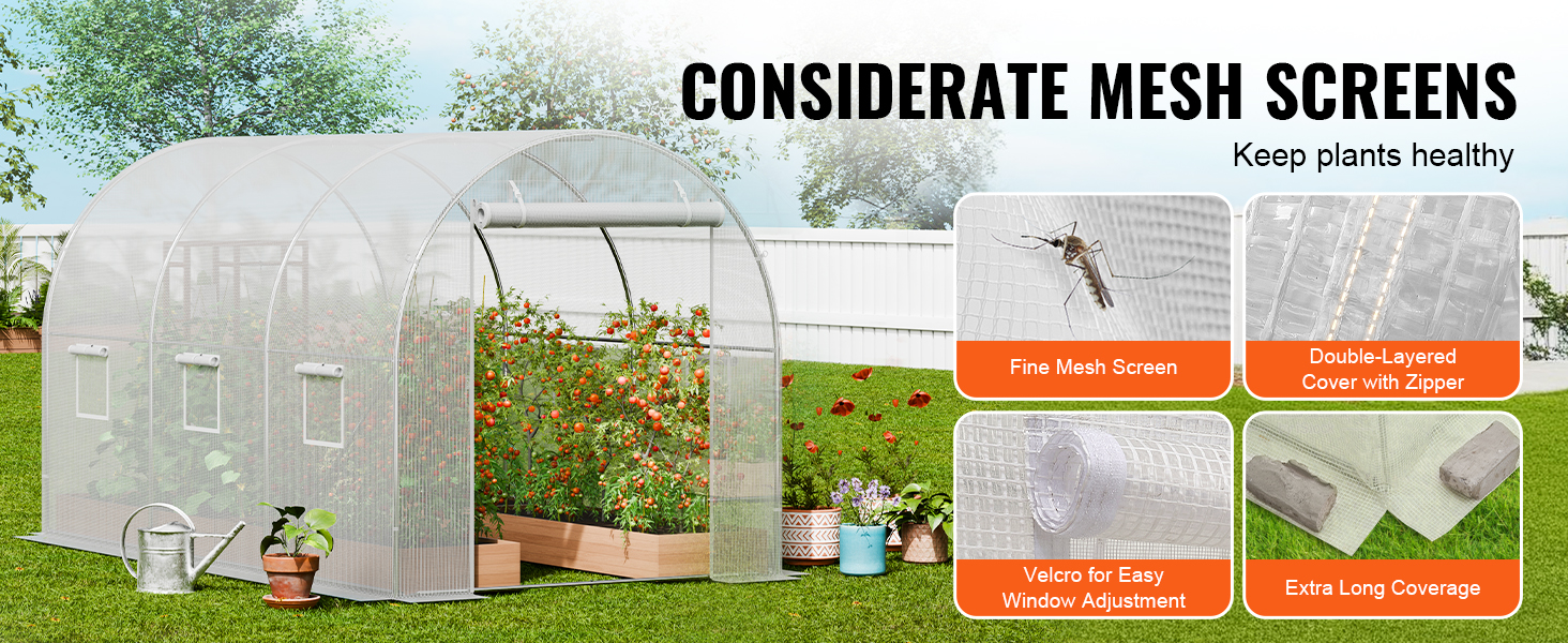 Tunnel Greenhouse A100 2.5w
