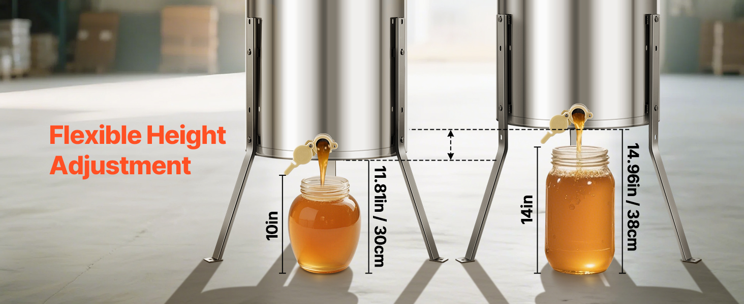 Manual Honey Extractor 4/8 Frame Beekeeping Honeycomb