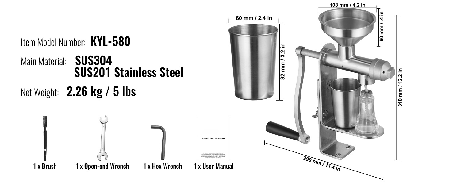 Oil Press Machine,Oil Extractor,Manual