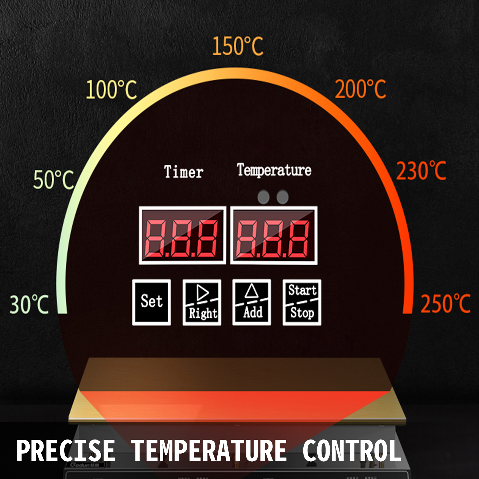 VEVOR Souffle Macchina Elettrica Commerciale 1500w Macchina Per