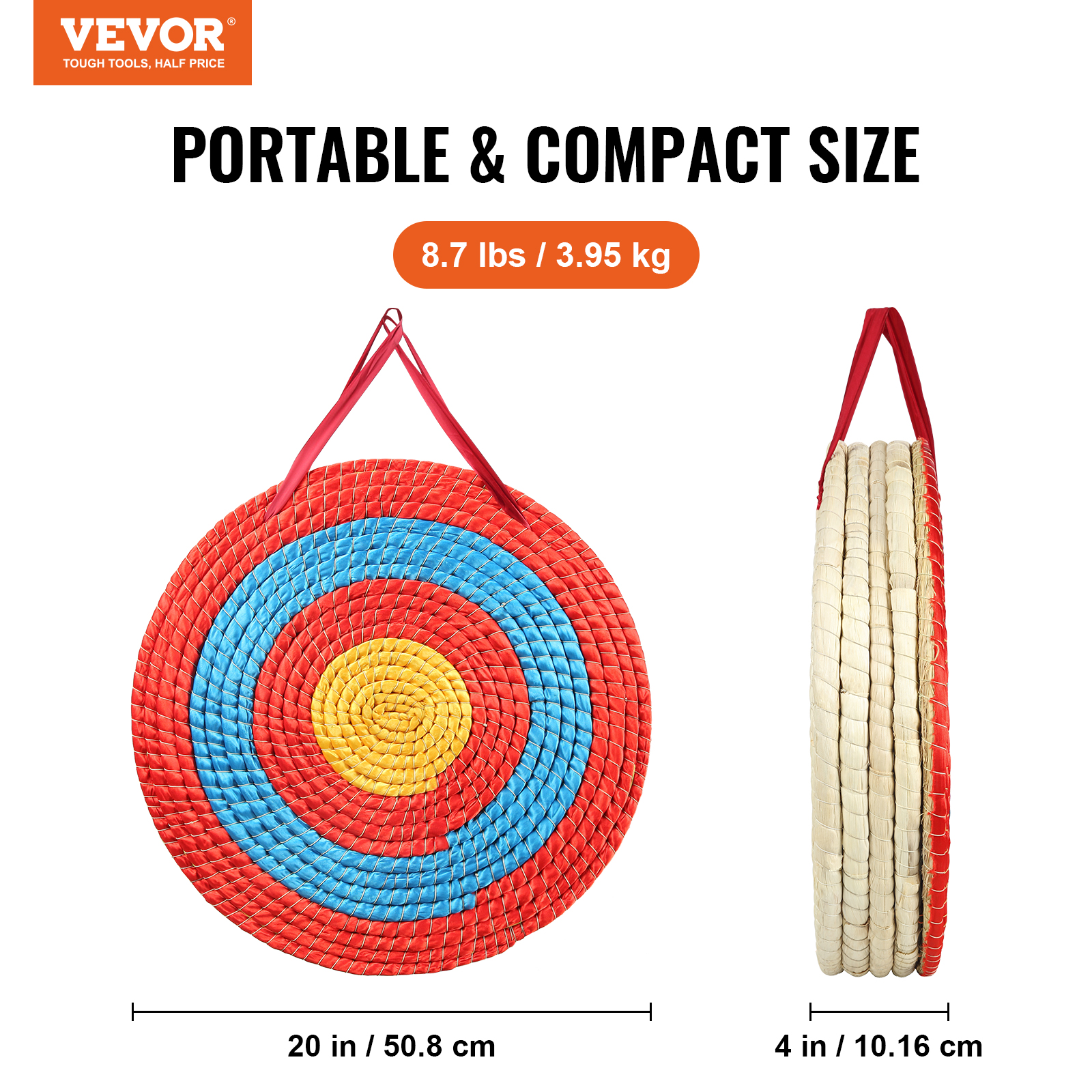 Schießwürfel Schwarz-Rot 30 Cm | Zielscheibe Für Bogensport Bis 60 Lbs