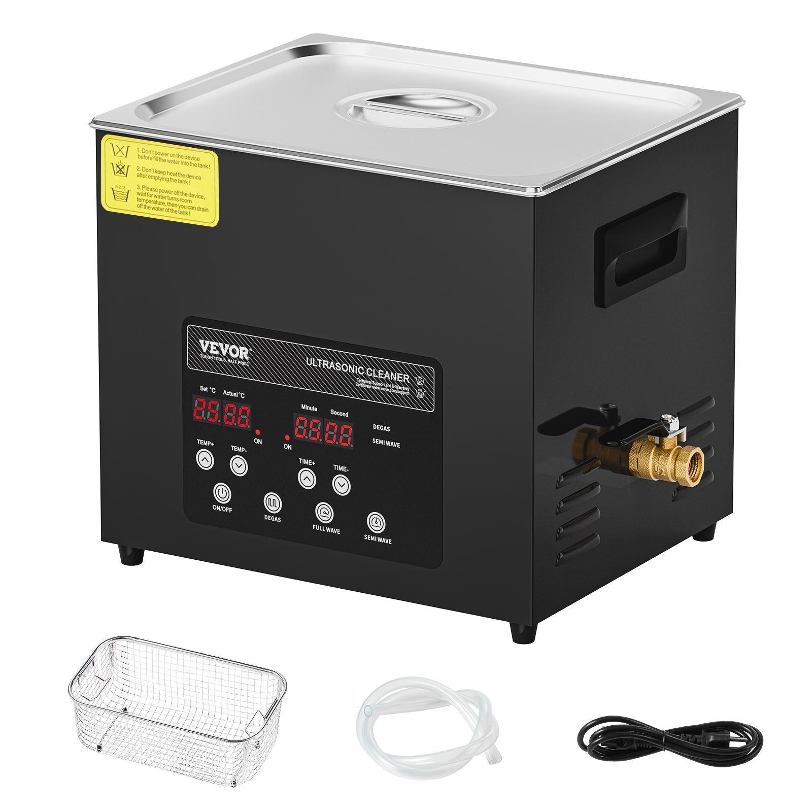 VEVOR Ultraschallreiniger 2-30L Reinigungsmaschine mit Timer Heizung & Korb - Bild 23 von 74