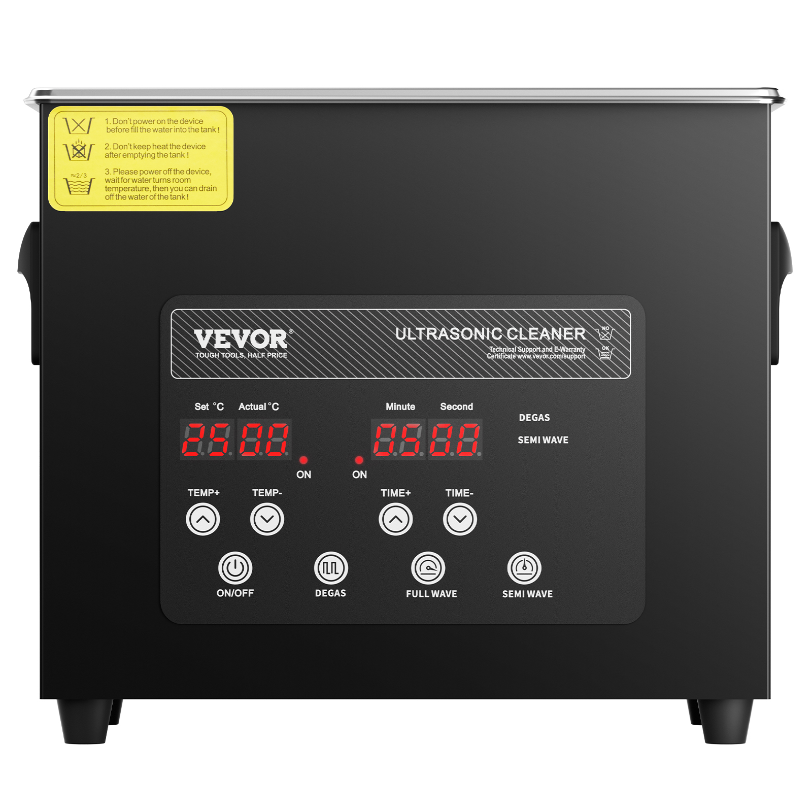 VEVOR Ultraschallreiniger 2-30L Reinigungsmaschine mit Timer Heizung & Korb - Bild 37 von 74