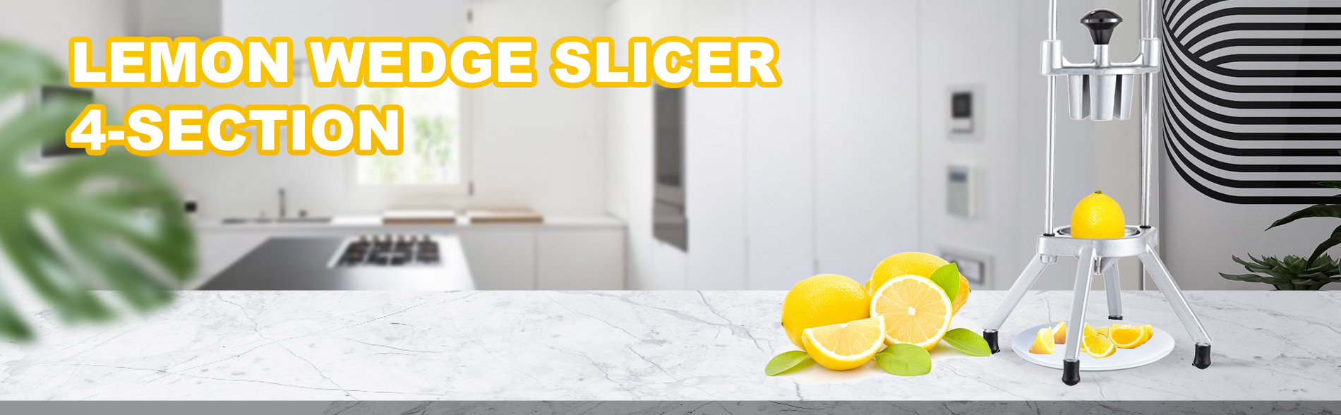 Lime Slicer Wedger Cutter 4/6/8 Wedges Fruit Vegetable Lemon Slicer Food Chopper 