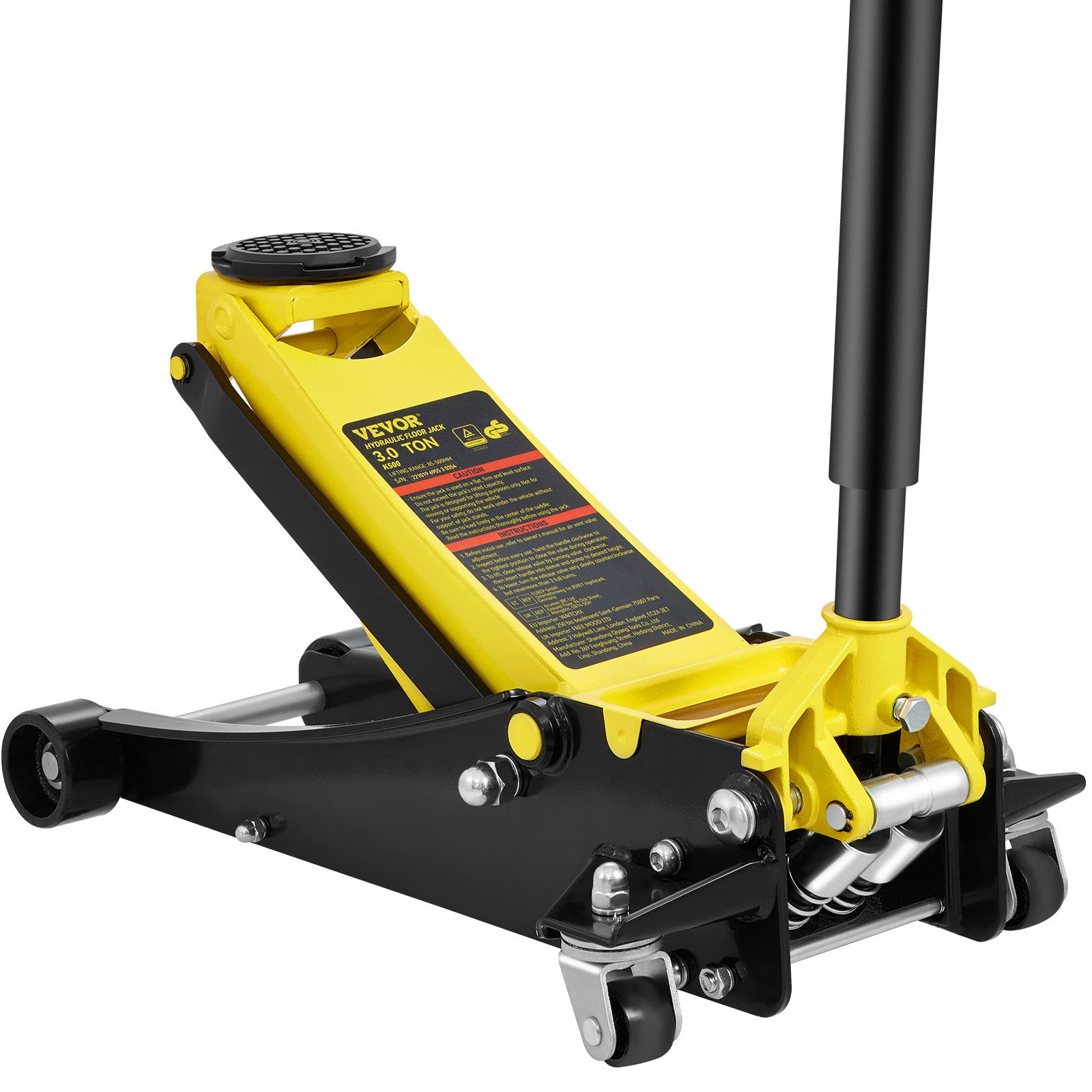 VEVOR Low Profile Floor Jack 2.5/4/3/1.5 Ton Heavy-Duty/Aluminum Steel Car Jack