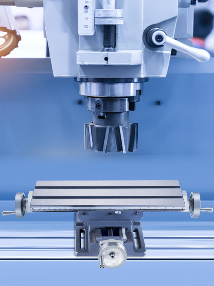 Vevor Cross Milling Work Slide Table Bench Drilling Milling Machine 6"x