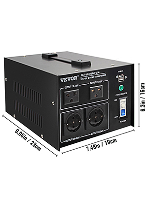 Voltage Converter,1600W,Transformer