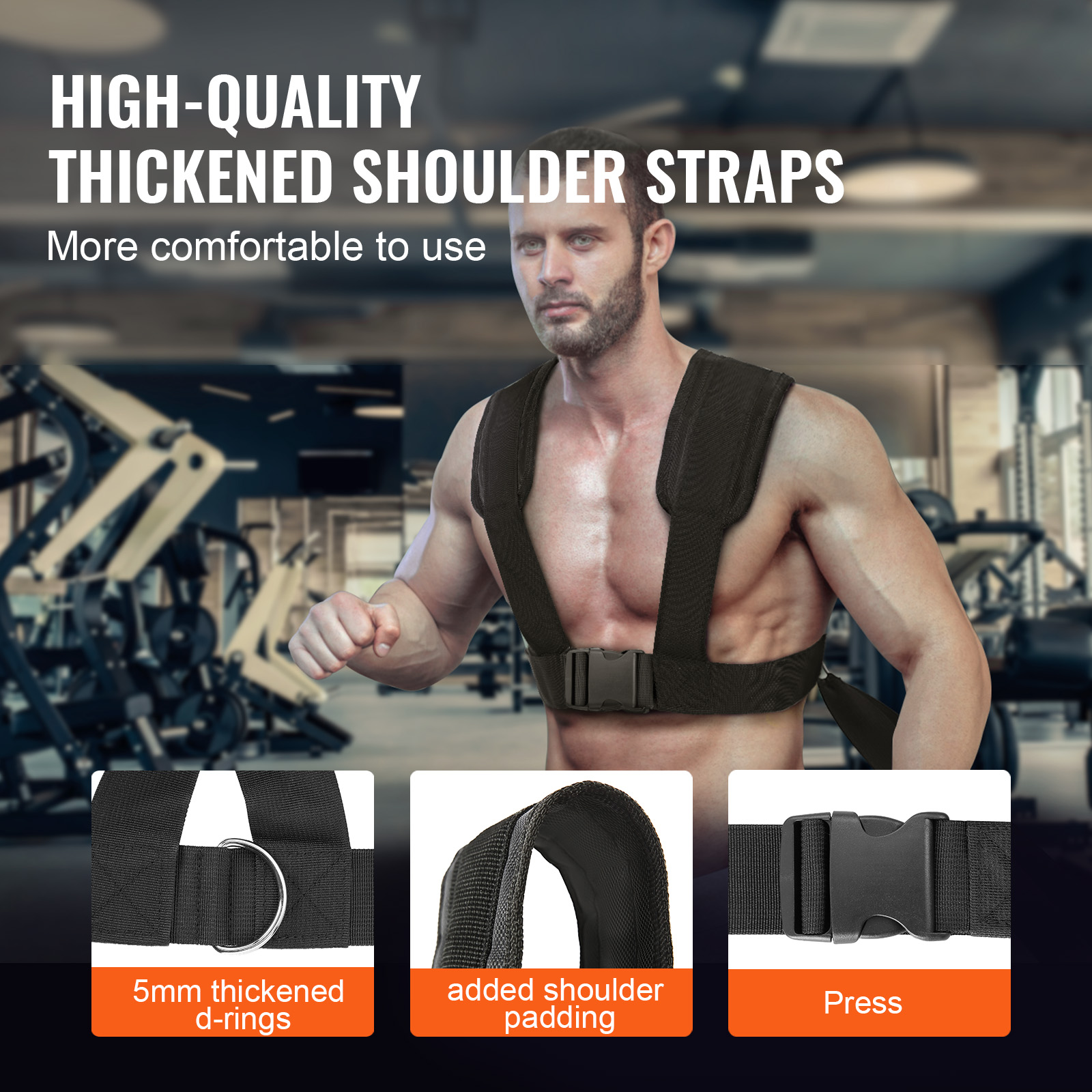 VEVOR Weight Power Pull Push Sled Fitness Strength Speed Resistant Training Sled - Picture 65 of 86