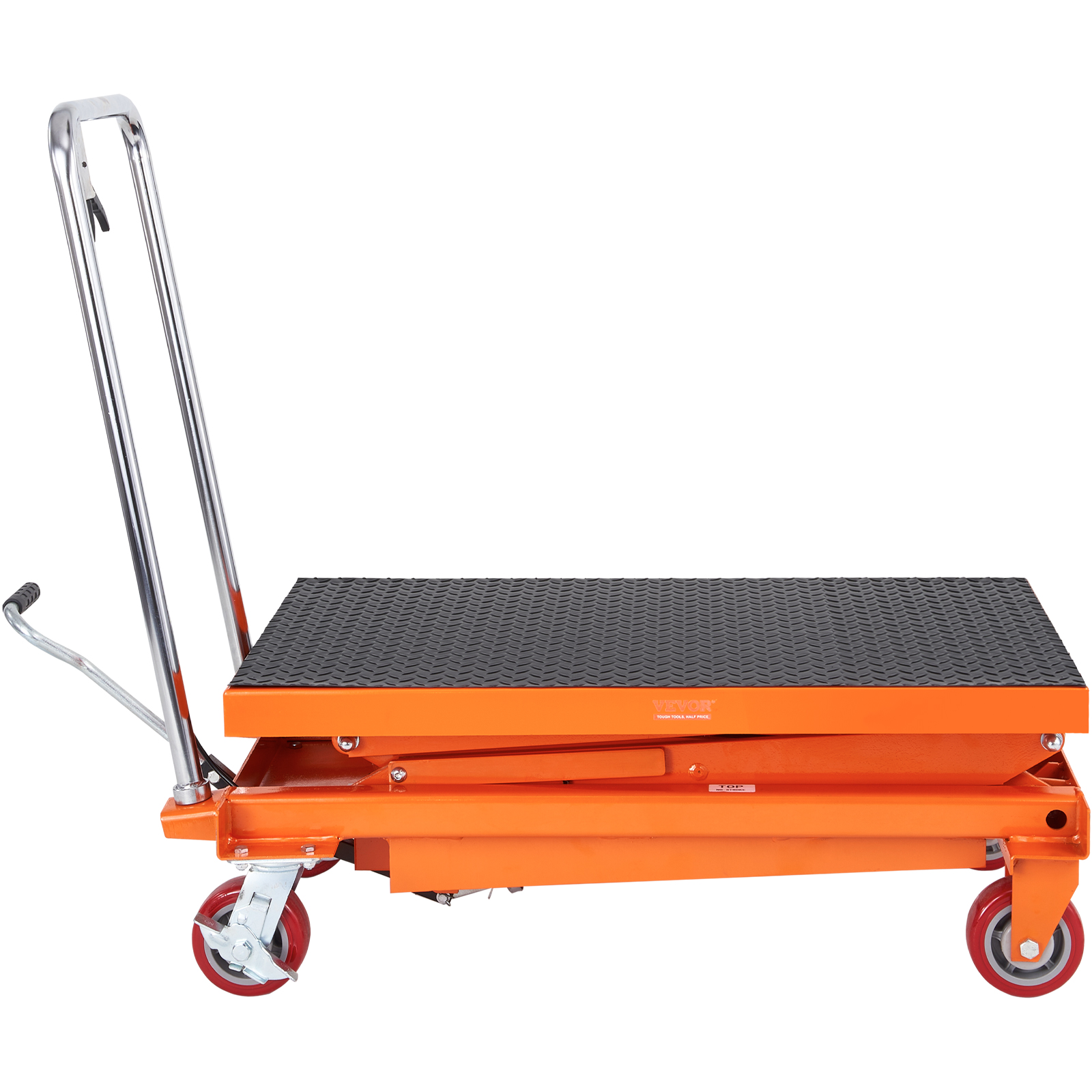 VEVOR Hydraulic Lift Table Cart 1100/330/500/770/1760 lbs Single/Double Scissor - Picture 96 of 110