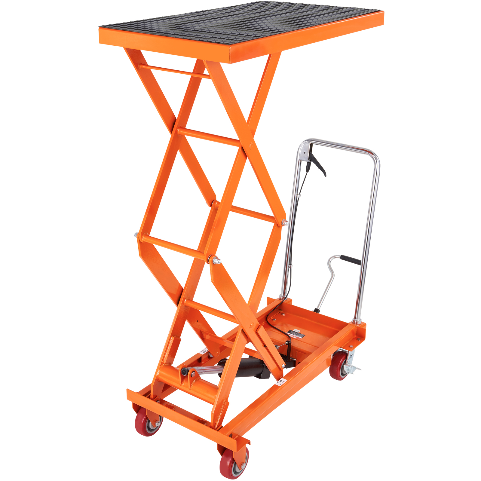 VEVOR Hydraulic Lift Table Cart 1100/330/500/770/1760 lbs Single/Double Scissor - Picture 98 of 110