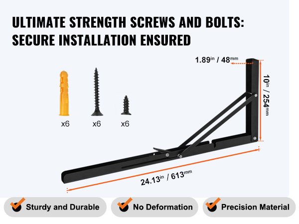 thumbnail image 2 of XPOtool 2-Pack Adjustable Aluminum Tarpaulin Brackets For Trailers (100-145cm) 2 of 6