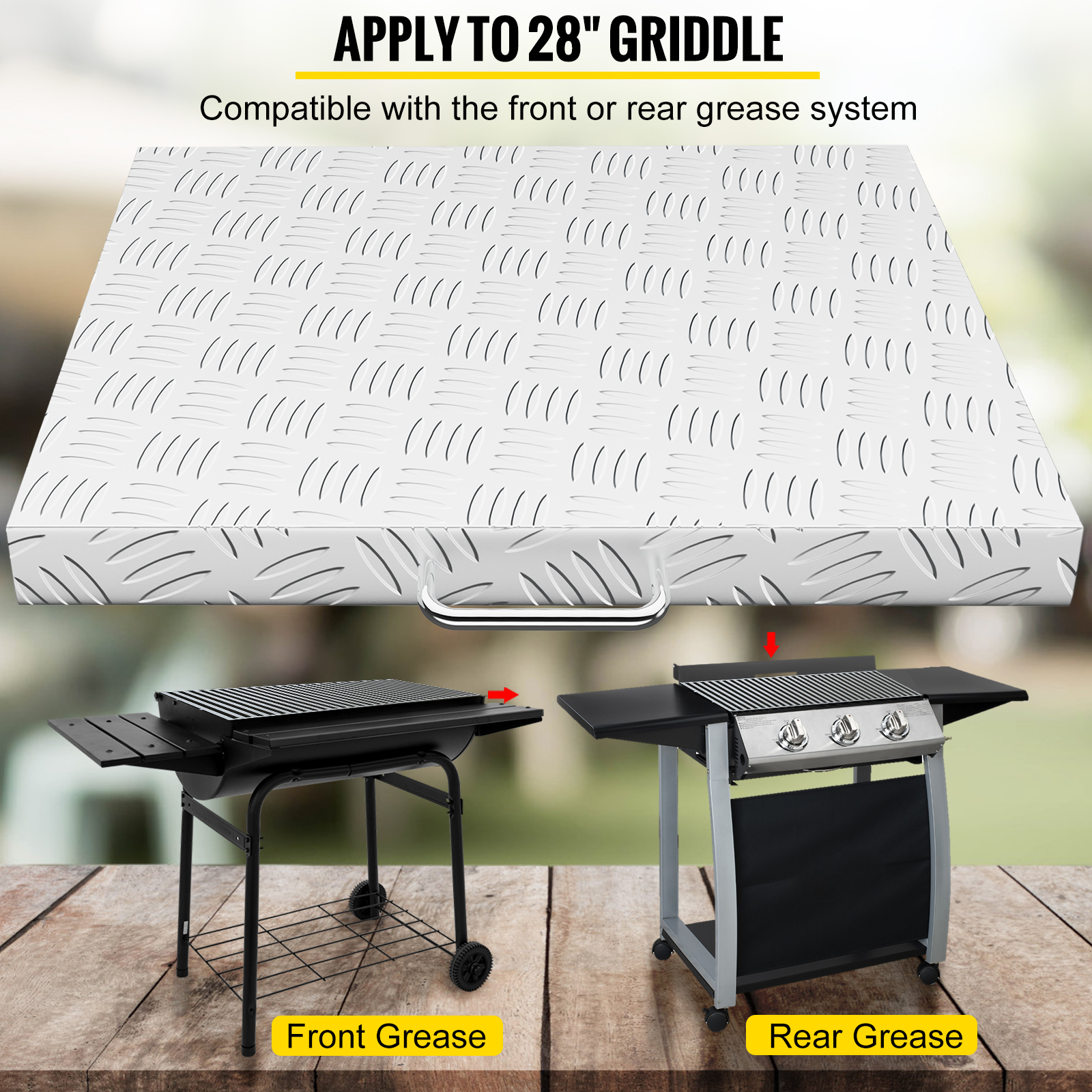 VEVOR Griddle Cover, Compatible with Blackstone 28\" Griddle, Light