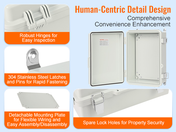 Iron Forge Cable Waterproof Junction Box - Outdoor Enclosure