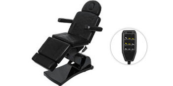VEVOR 4 Motors Electric Facial Chair Full Electrical Massage Table Dental Bed Aesthetic Adjustable Reclining Chair for Podiatry Tattoo Spa Salon All Purpose Bed Chair