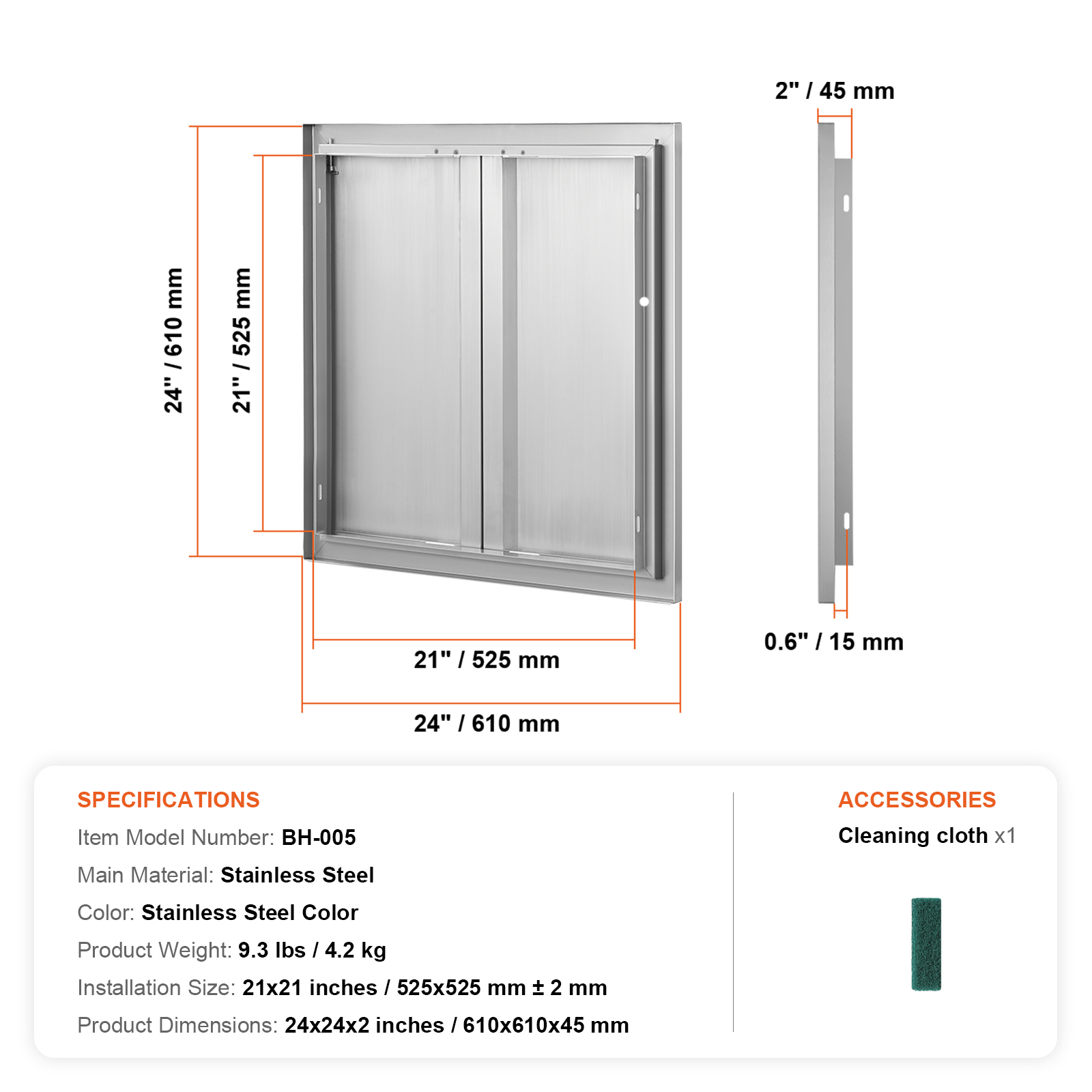 Stainless Steel Access BBQ Island Kitchen BBQ Door Drawers Outdoor - Picture 21 of 157