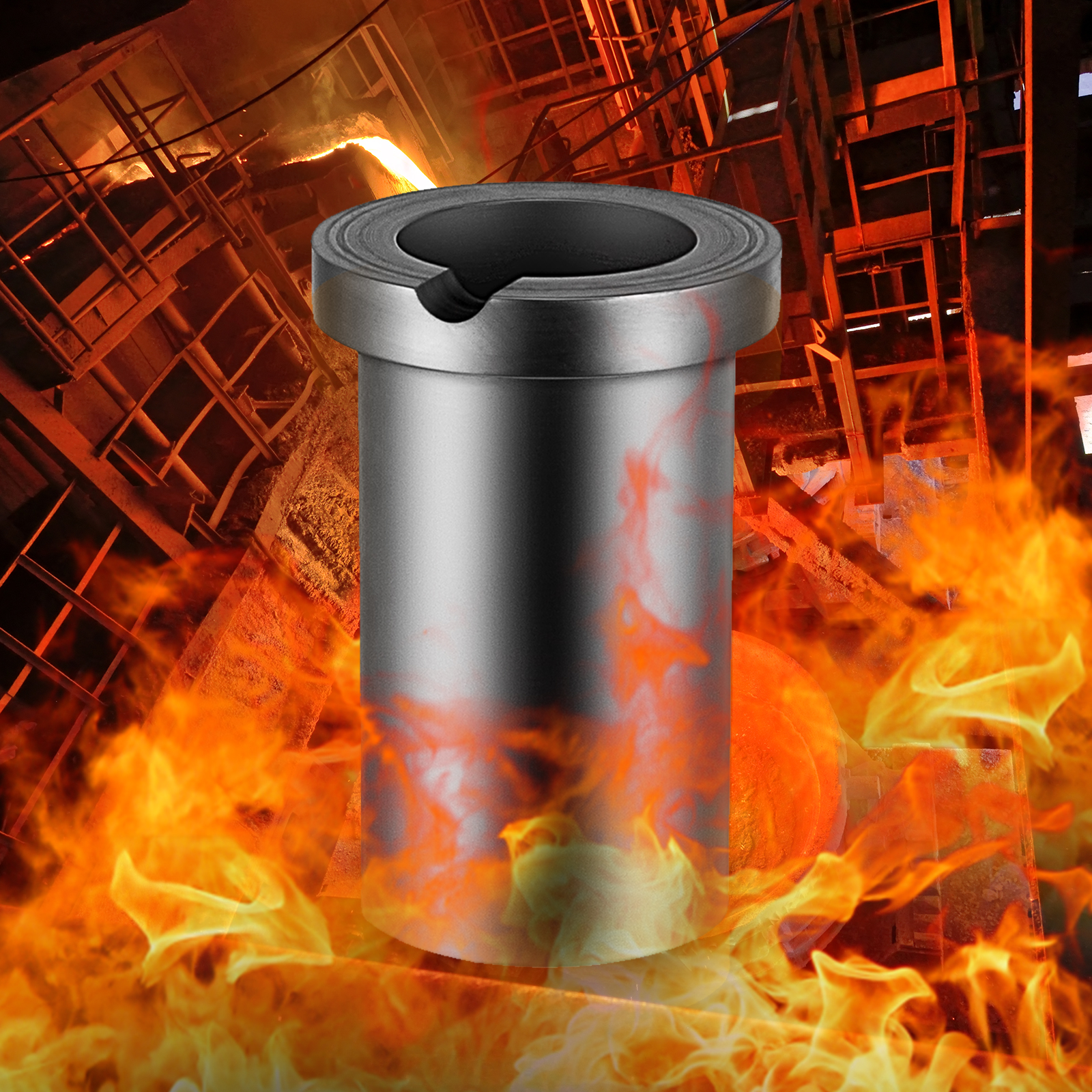 Graphit-Tiegel 1kg - Zum Schmelzen Von Gold, Silber, Kupfer