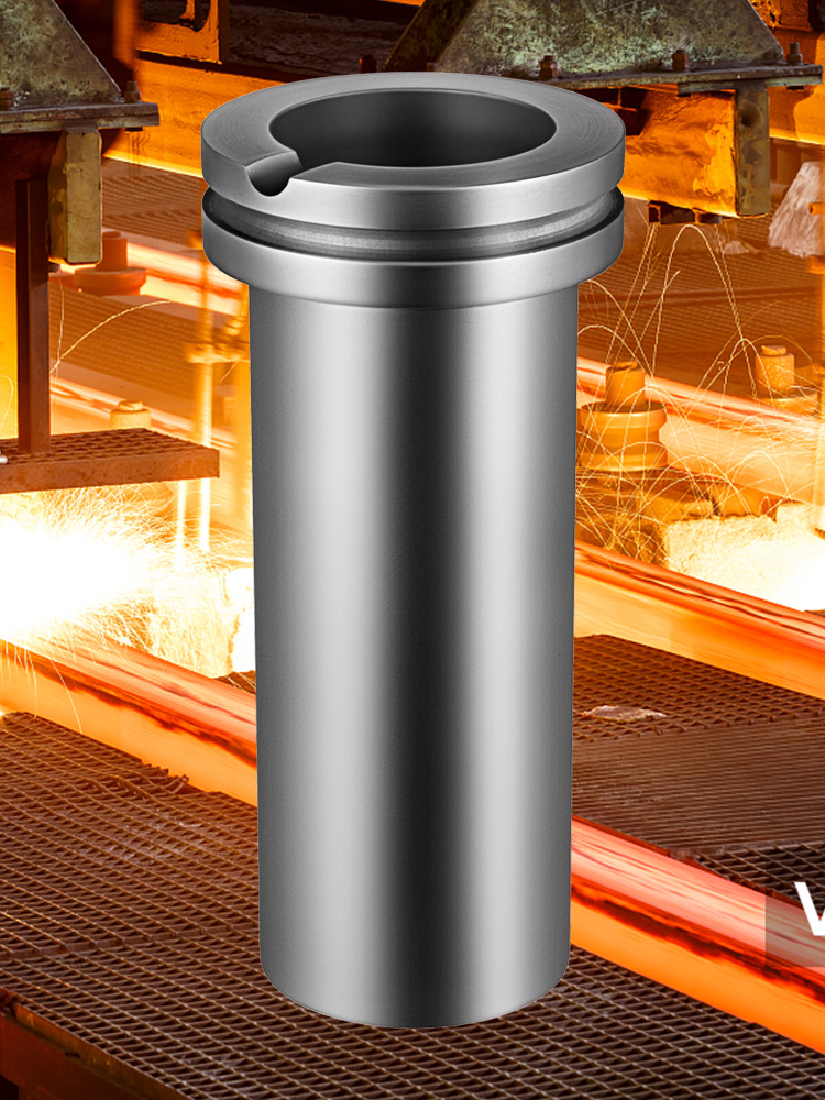 Crogiolo In Grafite Per Fusione Metalli - Capacità 8kg Oro Con Rivestimento In Ceramica - Foto 7