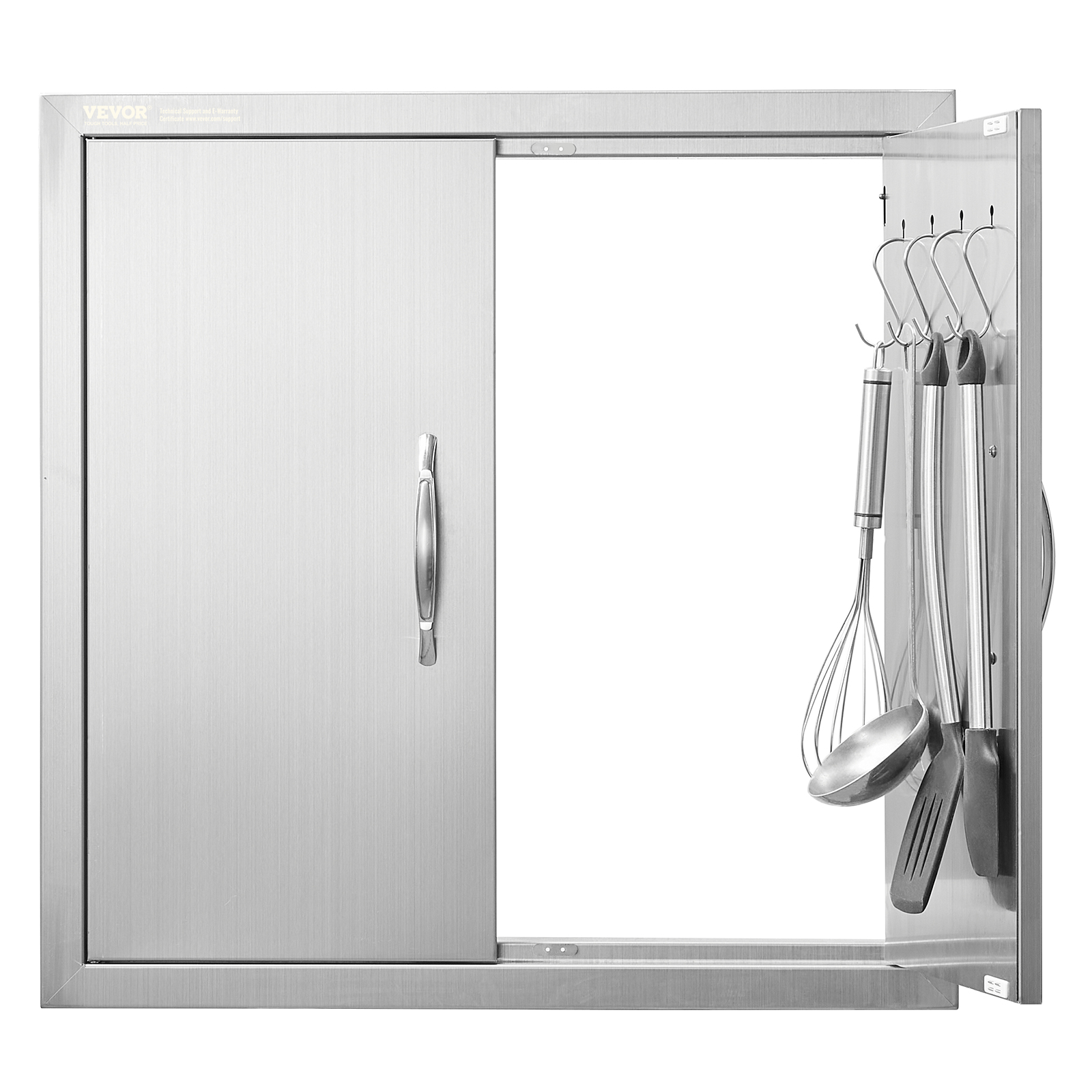 VEVOR BBQ Door Access Outdoor Kitchen Doors 25 Size Stainless Steel Flush Mount - Picture 147 of 302