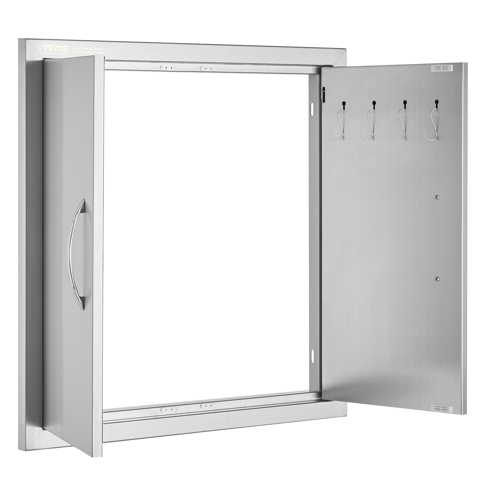 VEVOR BBQ Door Access Outdoor Kitchen Doors 25 Size Stainless Steel Flush Mount - Picture 157 of 302