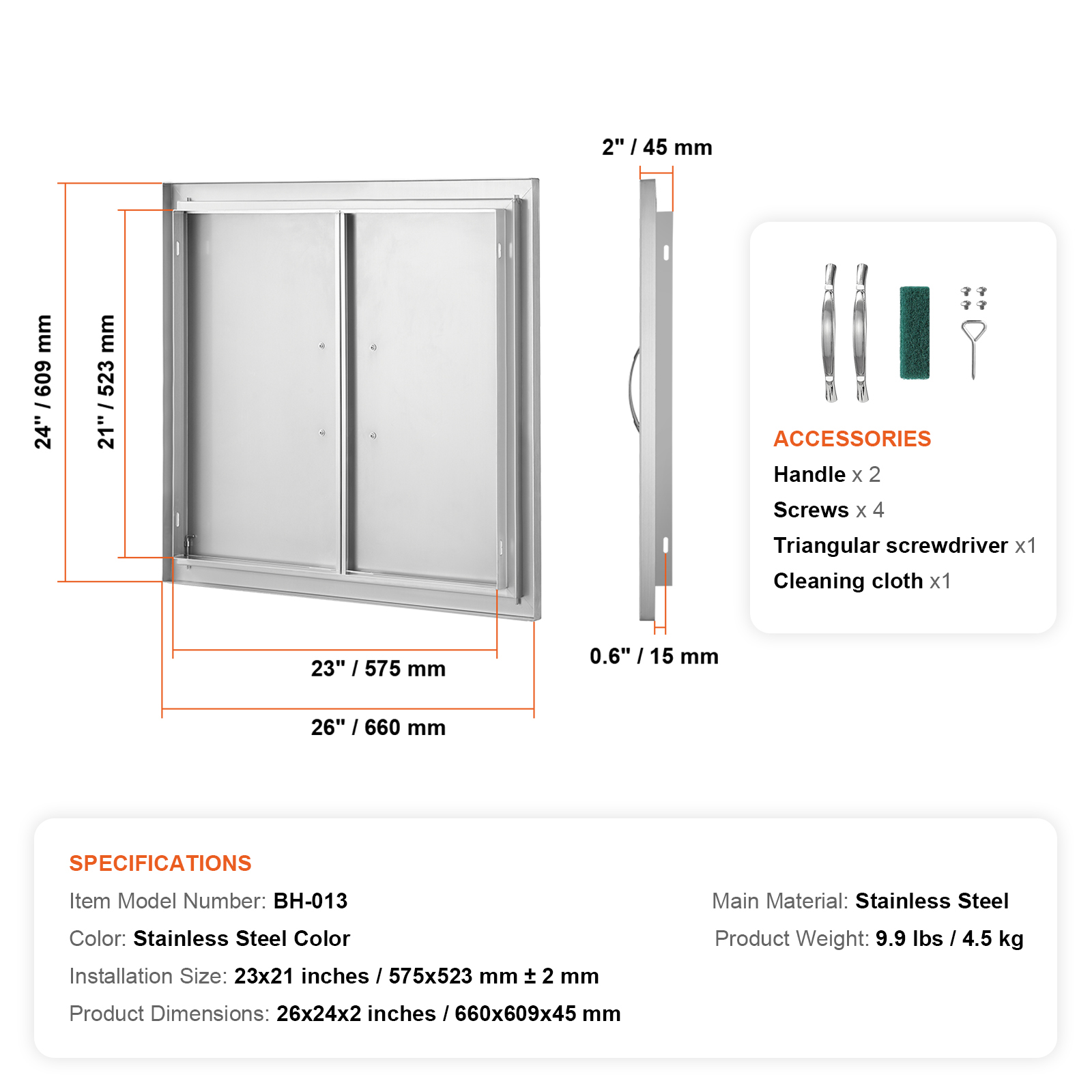 Stainless Steel Access BBQ Island Kitchen BBQ Door Drawers Outdoor - Picture 69 of 157