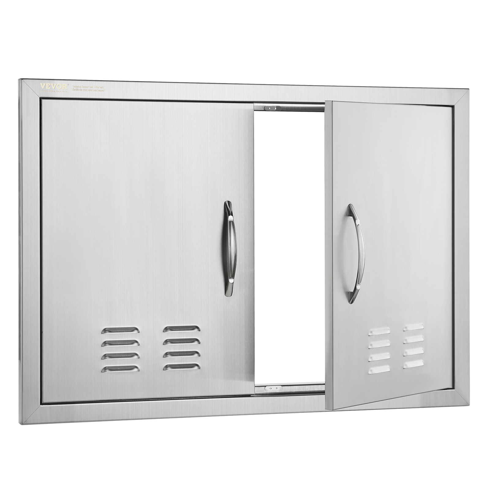 VEVOR BBQ Door Access Outdoor Kitchen Doors 25 Size Stainless Steel Flush Mount - Picture 131 of 302