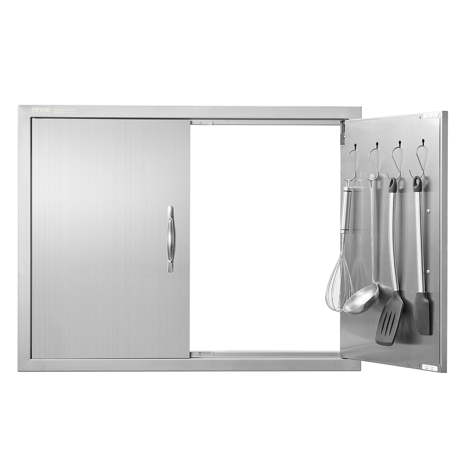 VEVOR BBQ Door Access Outdoor Kitchen Doors 25 Size Stainless Steel Flush Mount - Picture 159 of 302