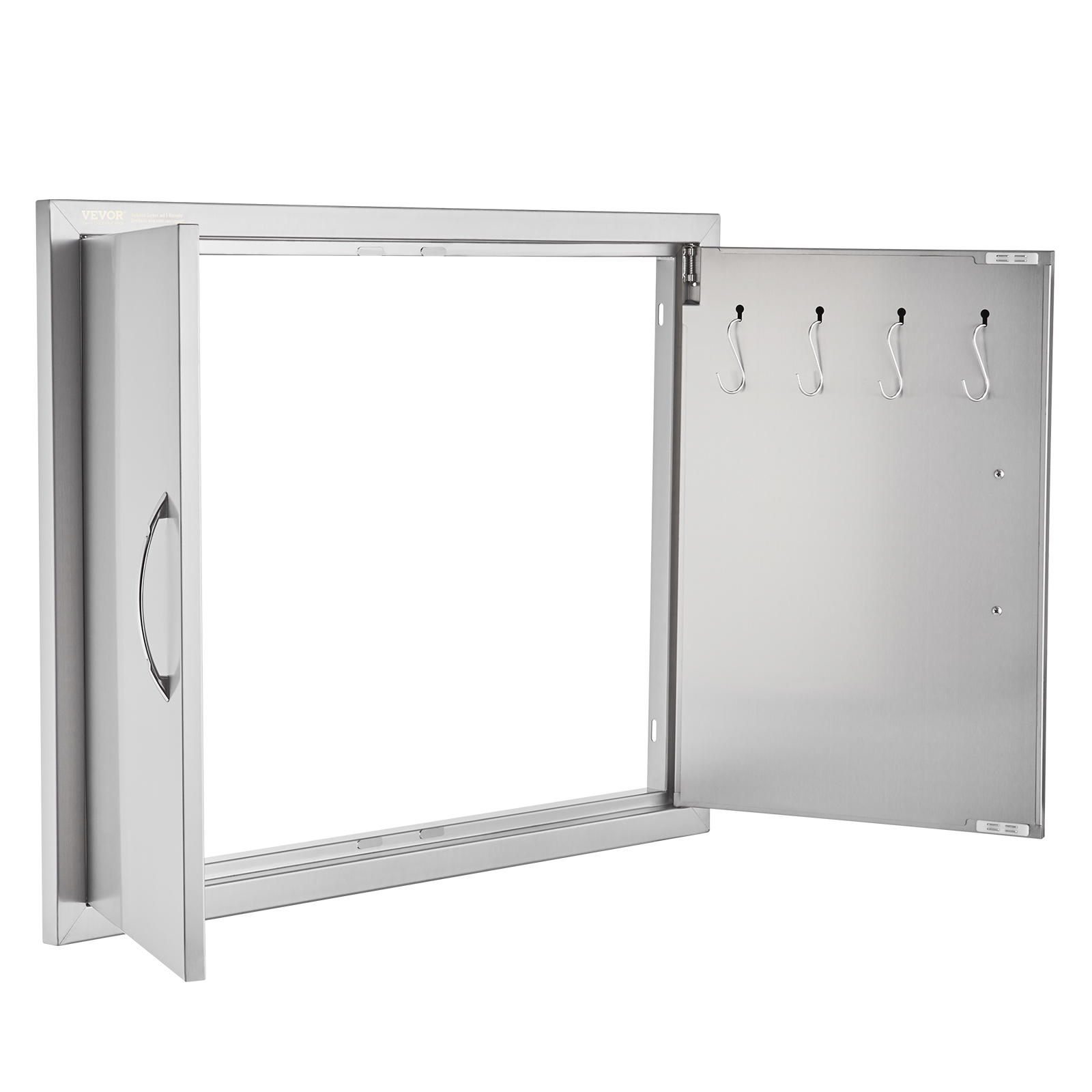 VEVOR BBQ Door Access Outdoor Kitchen Doors 25 Size Stainless Steel Flush Mount - Picture 169 of 302