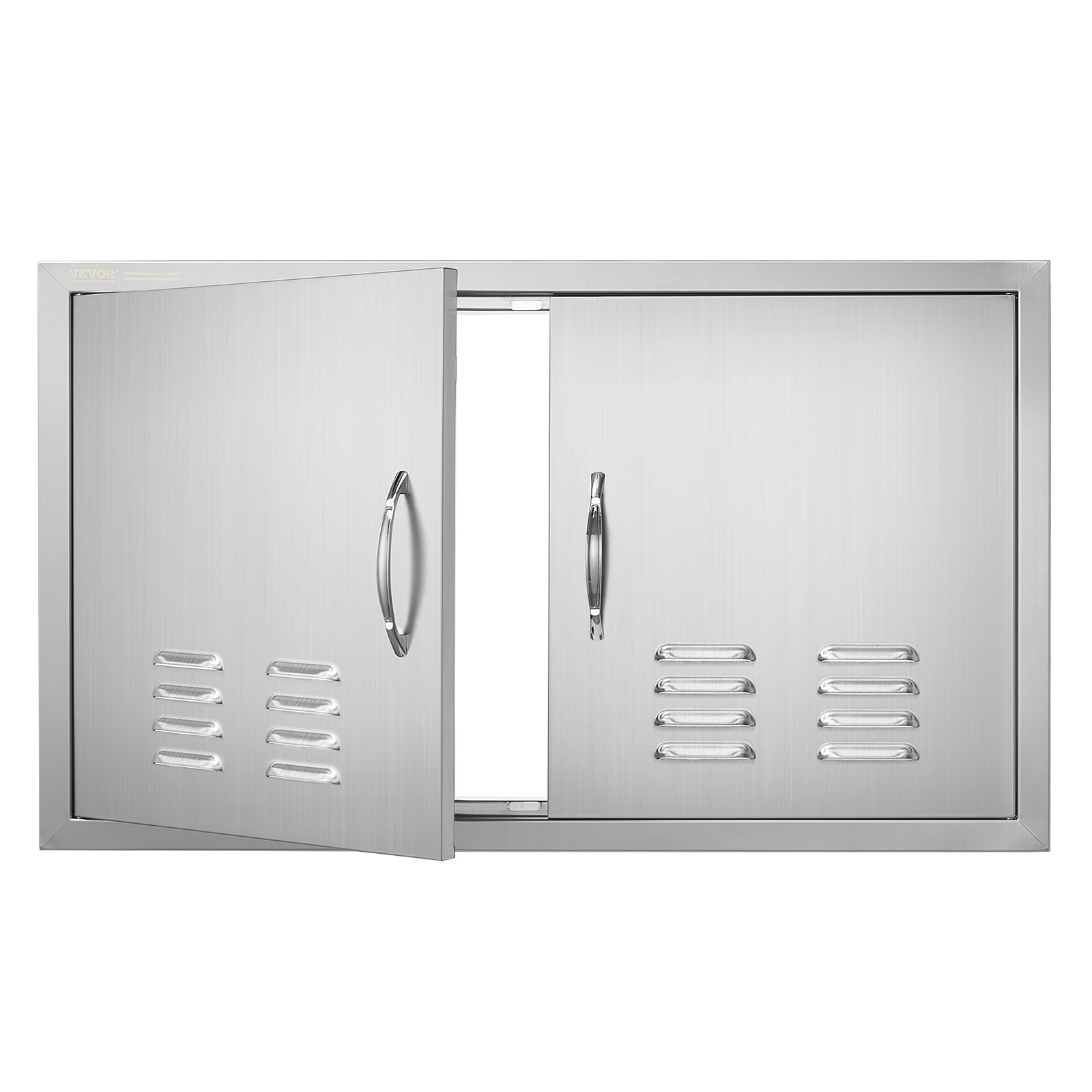 VEVOR BBQ Door Access Outdoor Kitchen Doors 25 Size Stainless Steel Flush Mount - Picture 135 of 302