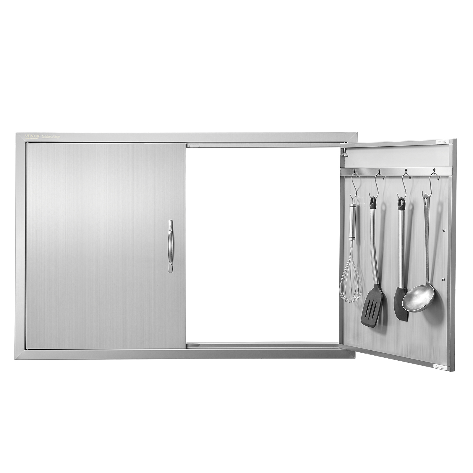 VEVOR BBQ Door Access Outdoor Kitchen Doors 25 Size Stainless Steel Flush Mount - Picture 171 of 302
